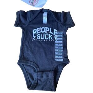 Orange County Choppers People Suck Bodysuit Baby Child 0-3 Months